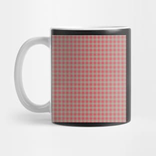 Red, Brown, Pink Plaid - Christmas Plaid Mug